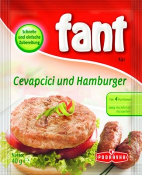 Fant - Vegeta Fix für Cevapcici, Pljeskavica und Hamburger 0,04 KG